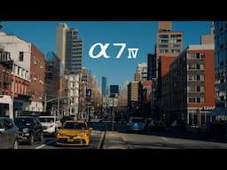 New York Travel Video | Sony A7 IV | Cinematic