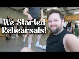 my first week of musical rehearsals! | HEAD OVER HEELS Vlog 1