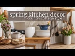 Budget Friendly & Simple Spring Kitchen Decor Ideas | Simple Living