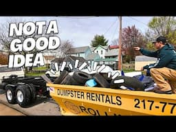 They Used My Dumpster Without Paying For It! - Social Experiment