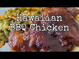 Hawaiian BBQ Chicken| Sweet, Sticky & So Easy 🍍🔥