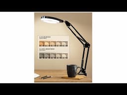 NAKOOS Magnifying Glass Desk Lamp - A handy Accessory - Review / Quick Overview