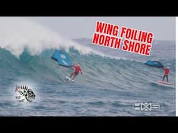 Wing Foiling on Oahu's North Shore with the Blue Planet team- TV segment  on Hawaiian Extreme Sports