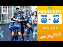 FIH Hockey Pro League 2024-25 Highlights: Argentina vs India (M) | Match 1