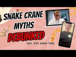 Snake Crane Wing Chun Myths Debunked - feat. Sifu Jason Yuen