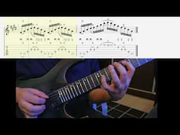 Major7 arpeggio workout with tabs | Guitar technique Tutorial