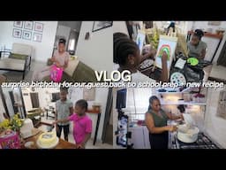 Surprising Our Guest On Her Birthday, Back To School Prep + Trying A New Recipe To Satisfy A Craving