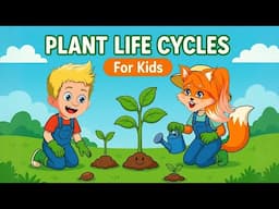 Amazing Plant Life Cycle for Kids 🌱 | Learn How Plants Grow!