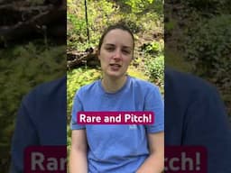 Rare and pitch = throw a fit; rage at