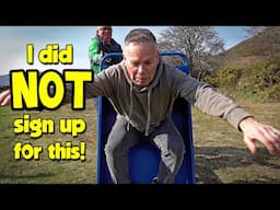 Two Old Queens vs. DIY – Back Pain, a BIG Fall & Chicken Chaos! 🐓