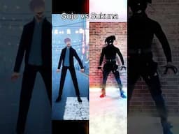 Gojo vs Sukuna 💀 #jjk #jujutsukaisen #dancetrend #trending #vrchat #uptowndowntown