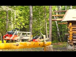 Granberg Alaskan Mill +Edging Mill = Lumber