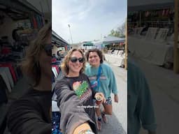 Amish Flea Market- do horses pay parking tix? #amish #farmersmarket #amishmarket #amishlife #wlw