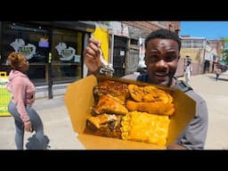 Stuffed Jerk Chicken Box in NYC | Jamaican Street Food