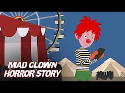 Mad Clown Horror Story | Scary Animated Story In Hindi