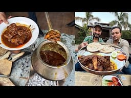 बुंदेलखंड का चुल्हे पर बना देसि घी बुन्देली मटन | झाँसी चूल्हेवाला Restaurant कि जान है |