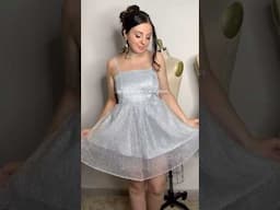 turning scrap fabric into….#sewing #fashiondesigner #sewingcreator #dress #dressmaking