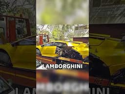 “Lamborghini”का Accident🔥😱🚙 #amitmavi #lamborghini  #lamborghiniaccident