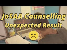 My JoSAA Counselling 2025 Unexpected Seat Allotment Result!! Which IIT ??🙃💀#josaacounselling2025