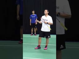 When to use the scissor kick - Coach Hendry Winarto #badminton