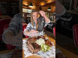 Could you eat all of this?! 🍖 #foodchallenge #funny #blooper #meatlovers #foodie #eating #meat