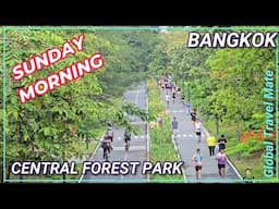 Central Forest Park Bangkok - Best Sports Park in Thailand - Green Mile Closed 🇹🇭 Benjakitti