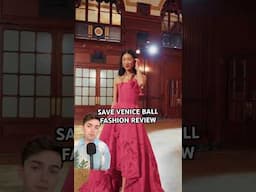 Saving Art & Chic Clothing! #saveveniceball #fashion #redcarpet #style