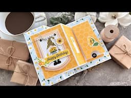 Fun Fold DOUBLE Z CARD with Maker's Series Kit | Photoplay Sweet as Honey 2 Collection