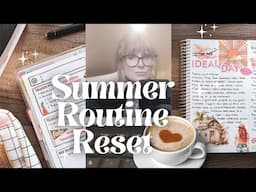 How to reset for new routines & goals in your planner