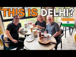 Exploring a MODERN area of DELHI 🇮🇳 My USA family’s 1st day in India 🇺🇸