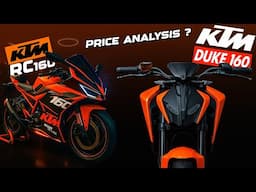 All New KTM DUKE 160 & KTM RC160 Price Analysis?