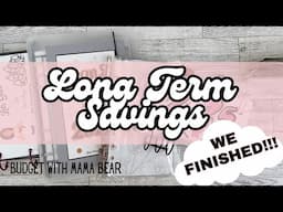 Long Term Savings | We FINISHED!!! #budgeting
