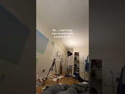 When you have a home studio as an artist ...