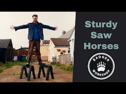 Making My Own Saw Horses