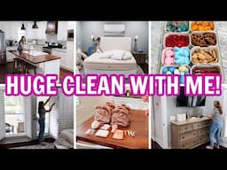 🧼 GET IT ALL DONE CLEAN WITH ME! | WEEKLY CLEANING MOTIVATION