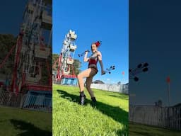 Carnival Characters DANCE OFF! 🤹‍♀️ Dana Point Carnival of Whales 🐋 #circus #costume #dance