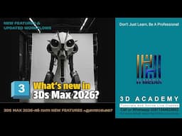 3ds Max 2026 ൽ വന്ന New Features എന്തൊക്കെ?
