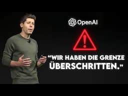 OpenAI Sam Altman SCHOCKIERT die Branche: Wir haben bereits die Superintelligenz erreicht