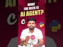 What The Heck Is AI Agent? | AI Agents Explained in 1 Minute | Intellipaat #shorts #aiagent #ai