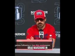 Brad Marchand after Game 5 😂
