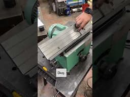Perfect beveled edges on small metal parts!