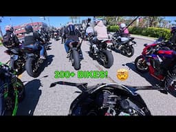 Ninja H2 Joins Insane Bike Meet!