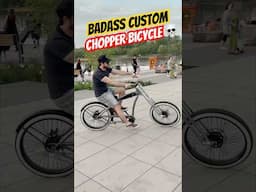 Ultimate Custom Chopper Bike Ride! #shorts #bikelife