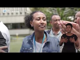 UN Volunteers with disabilities, the heartbeat of the UN, English