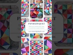 Paparazzi Quilt | Layer Cake Pattern | Quick Quilt Pattern