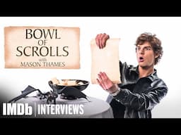 How to Train Your Dragon Star MASON THAMES Plays Bowl of Scrolls | IMDb