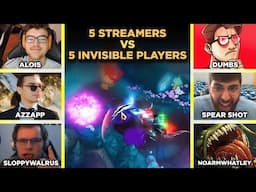 5 High-Elo Players VS 5 Invisible Low-Elo Players! | Spear Shot