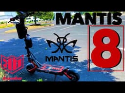 Kaabo Mantis 8 Electric Scooter Range Test Dual Motor #escooter