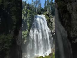 Mount Rainier, Washington State #travel #waterfall #naturesounds #mtrainier