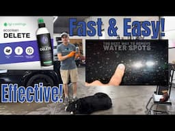This Is The Most Effective Hard Water Spot Remover Available Today!